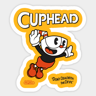 Cuphead Sticker